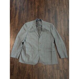 Polo Ralph Ralph Lauren Wool 2 Button Blazer Men Sport Coat Jacket 44R Pinstripe